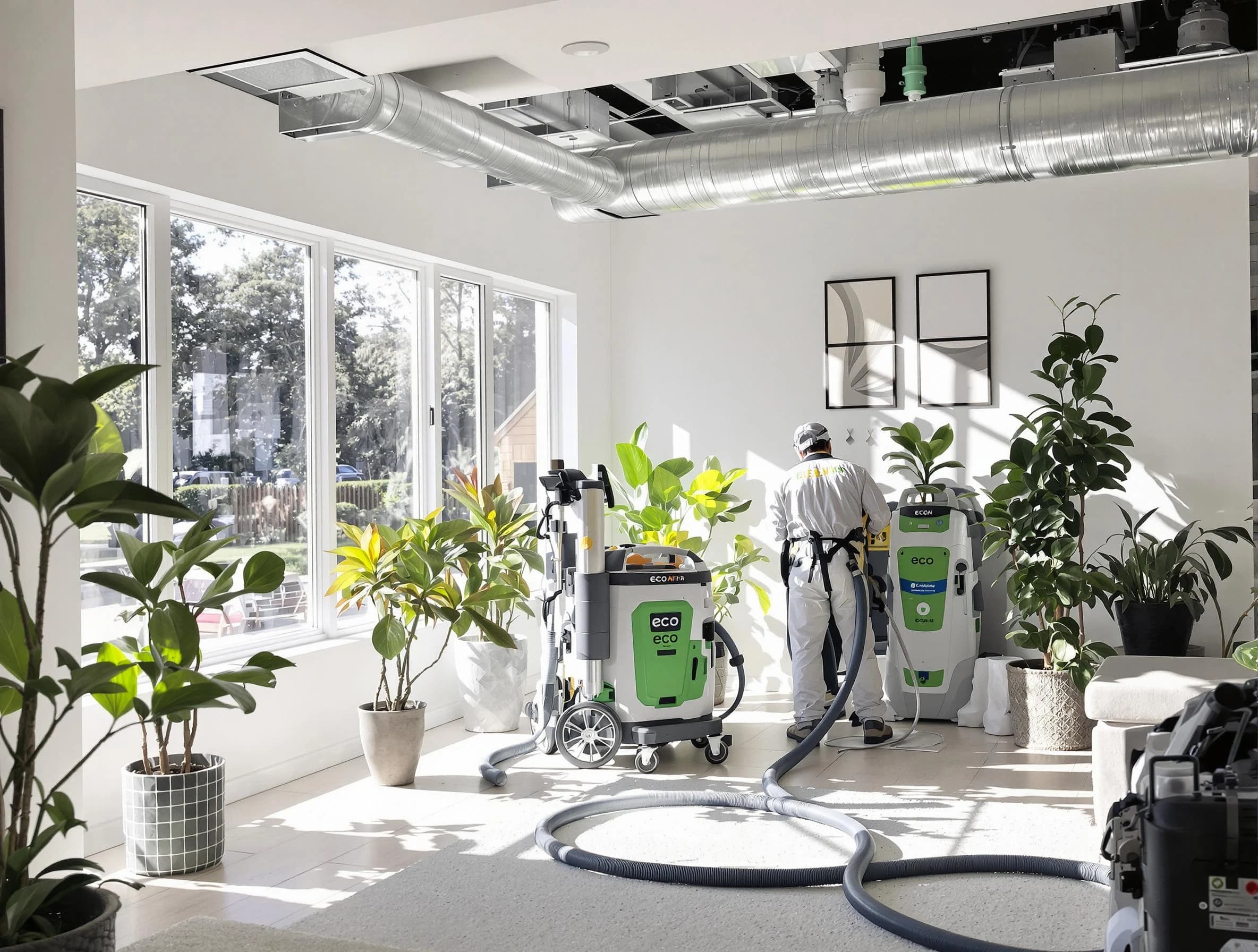 Environmentally-friendly duct cleaning by San Bernardino Air Duct Cleaning in San Bernardino