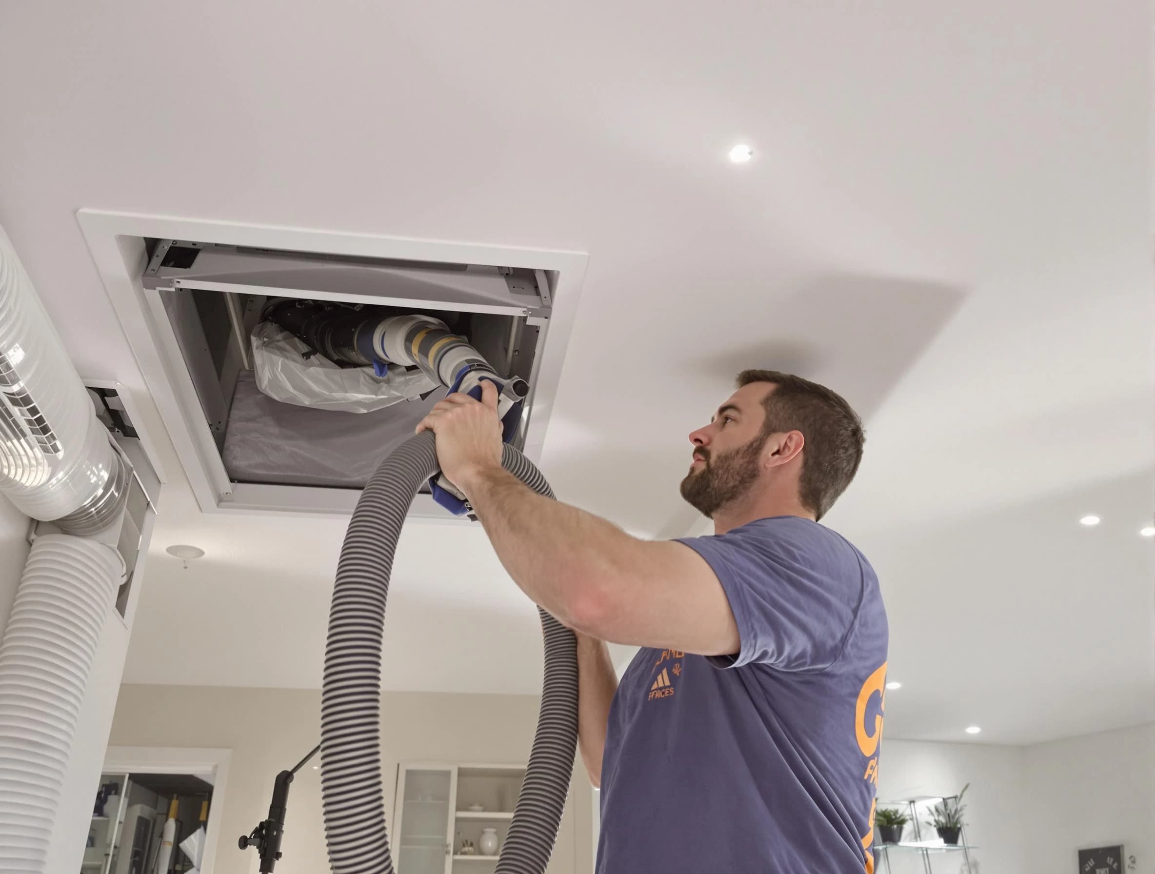 Precision indoor duct cleaning by San Bernardino Air Duct Cleaning in San Bernardino