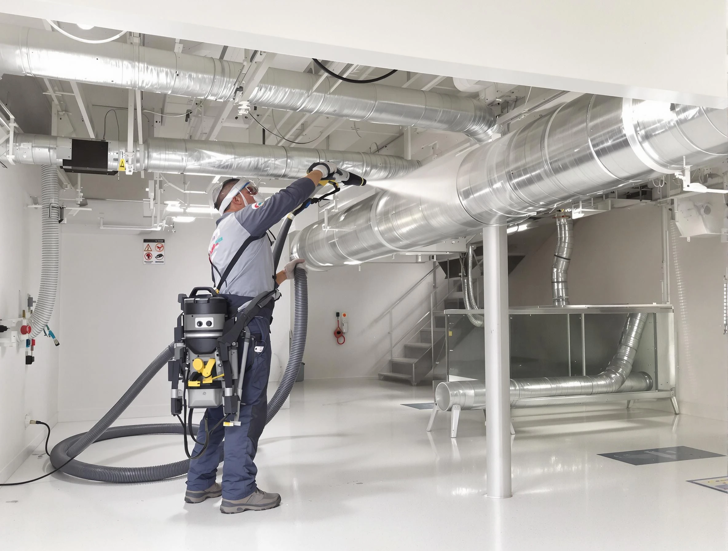 Professional central duct cleaning by San Bernardino Air Duct Cleaning in San Bernardino